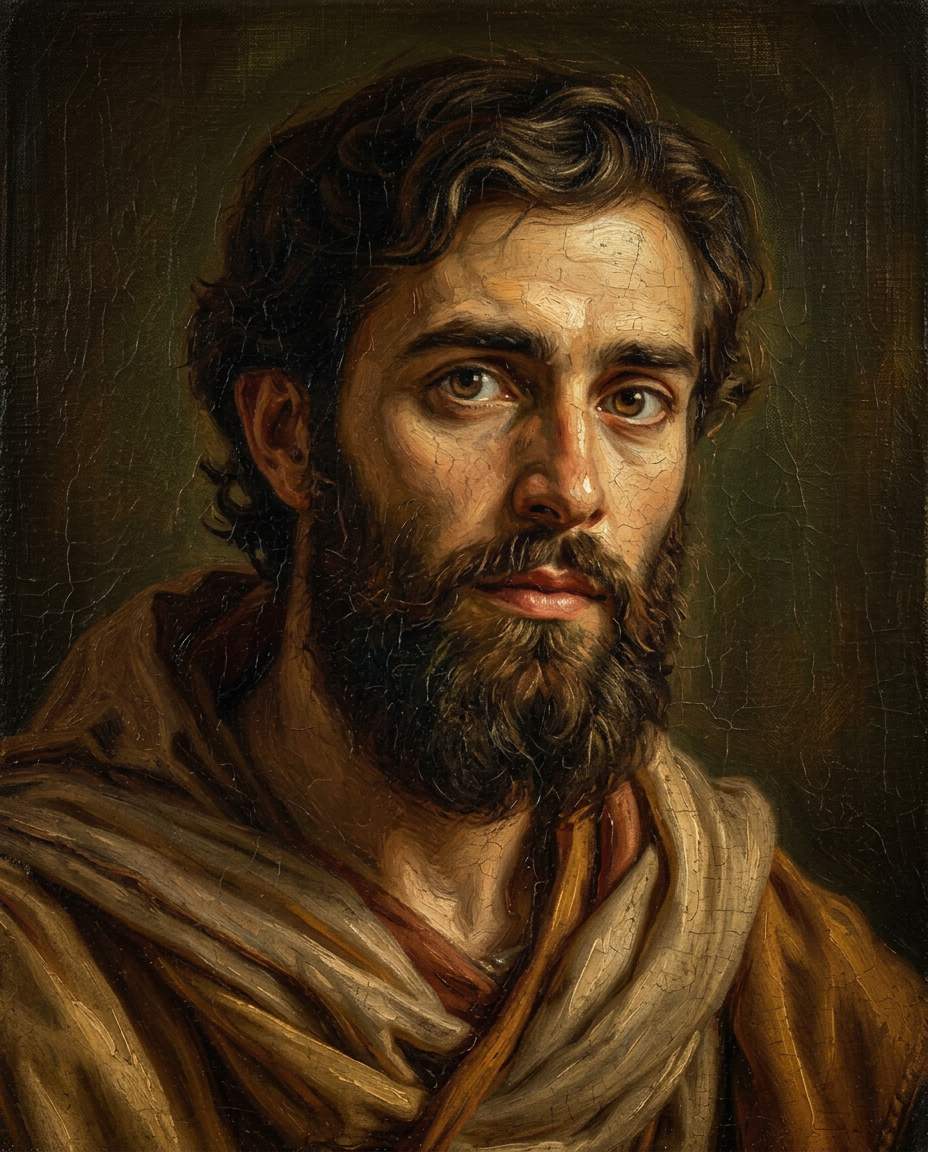 Painted portrait of Bartholomew